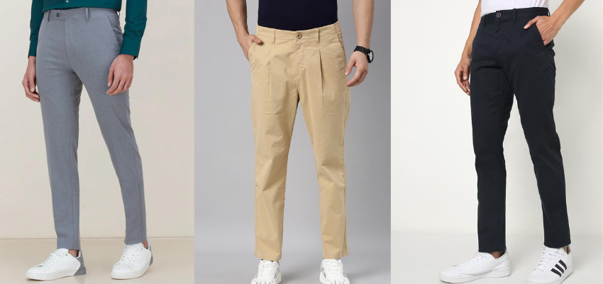 Difference Between Slim Fit, Tapered Fit & Relaxed Fit Trousers