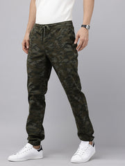 Olive Camouflage Cotton Jogger Trousers – Bahamas Fit 4 Pocket Pants