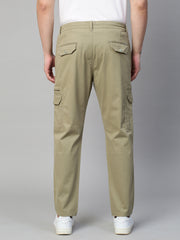 Green Cotton Stretch Bahamas Cargo Fit Solid Cargo