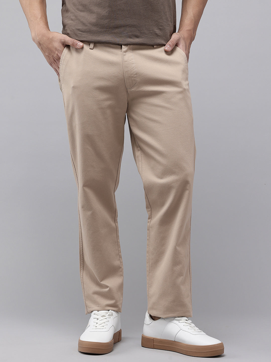 Mens Cotton Relexd Fit Trouser