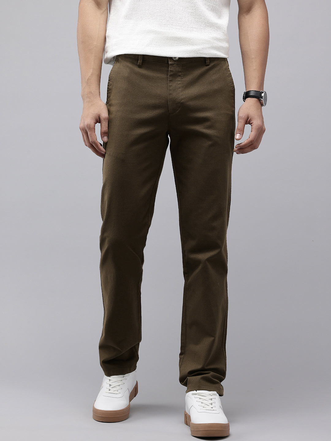 Mens Cotton Releaxd Fit Trouser