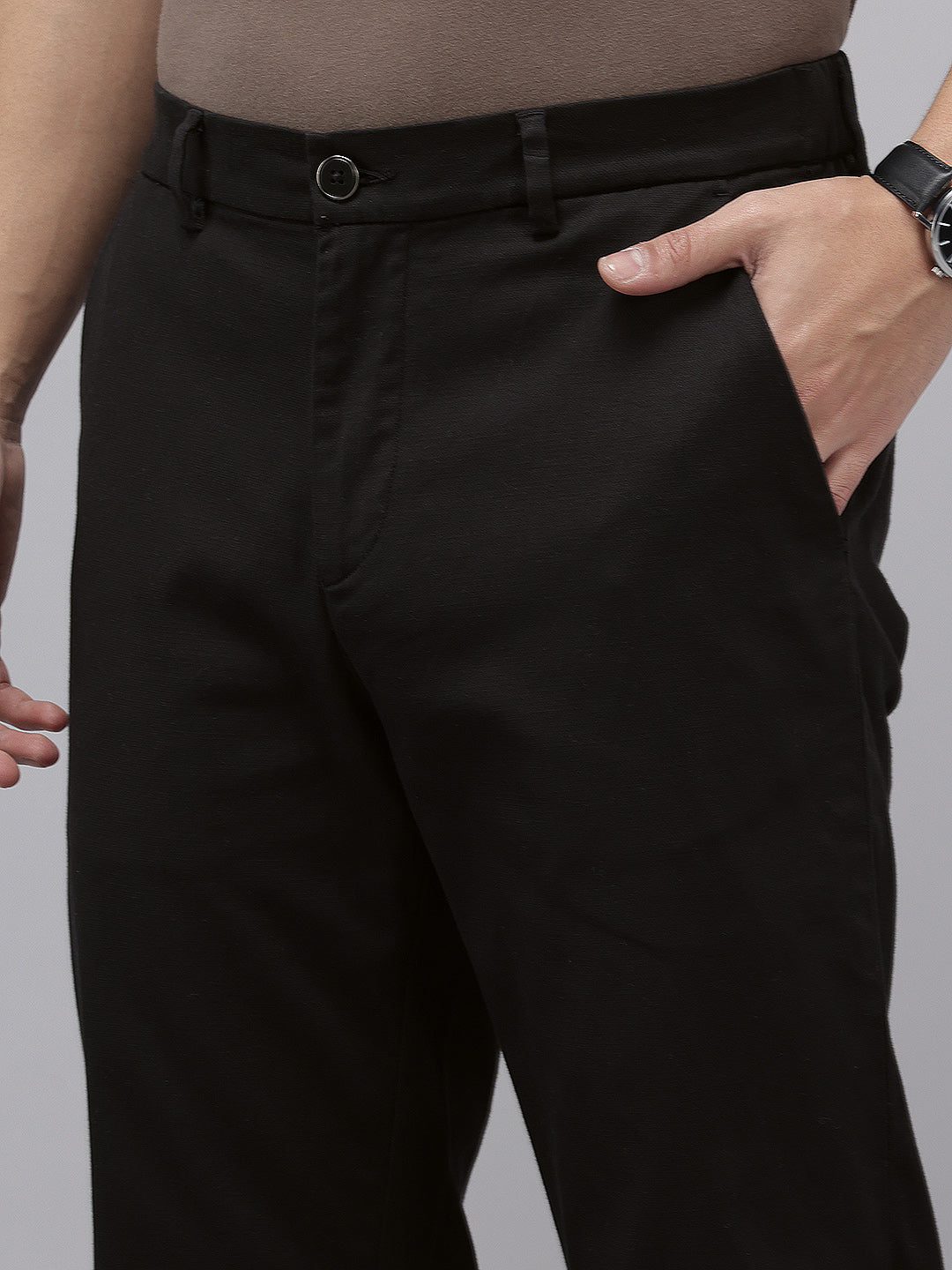 Men’s Cotton Relaxed Fit Trouser.