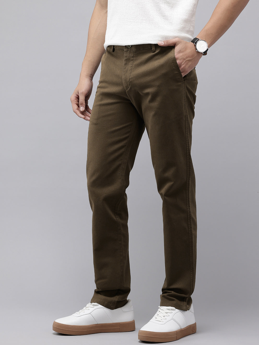 Mens Cotton Releaxd Fit Trouser