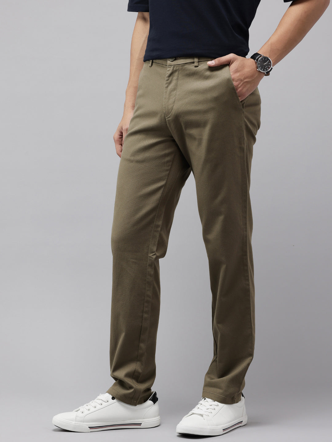 Men’s Cotton Relaxed Fit Trouser