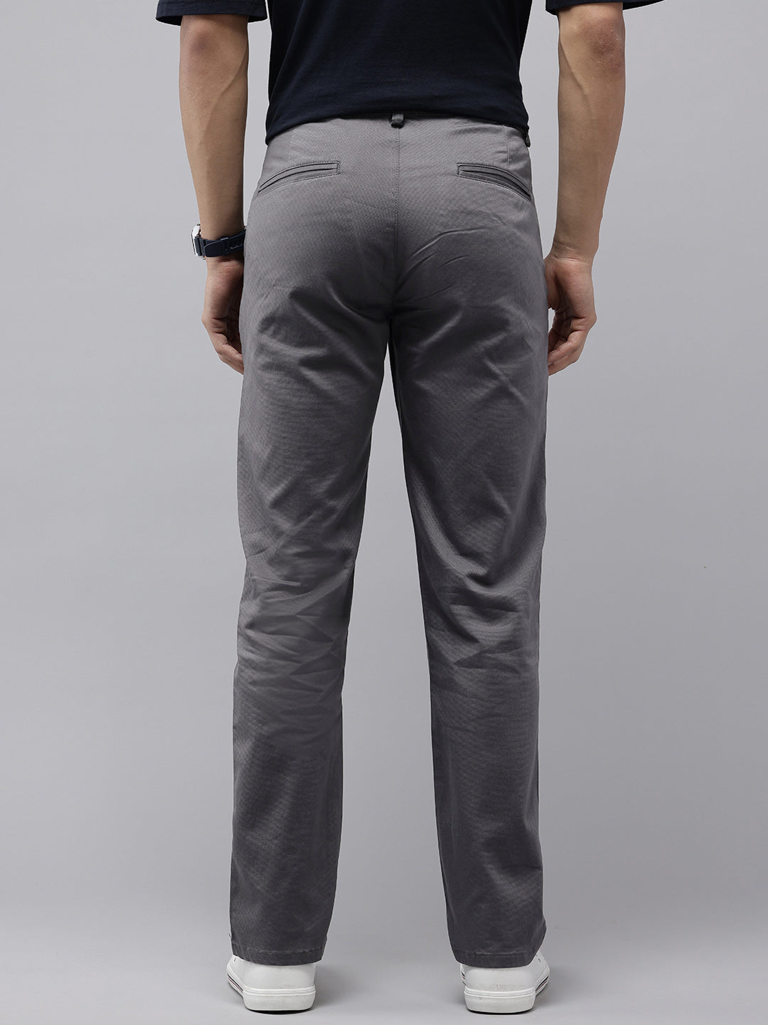 Genips Men’s Cotton Relaxed Fit Trouser