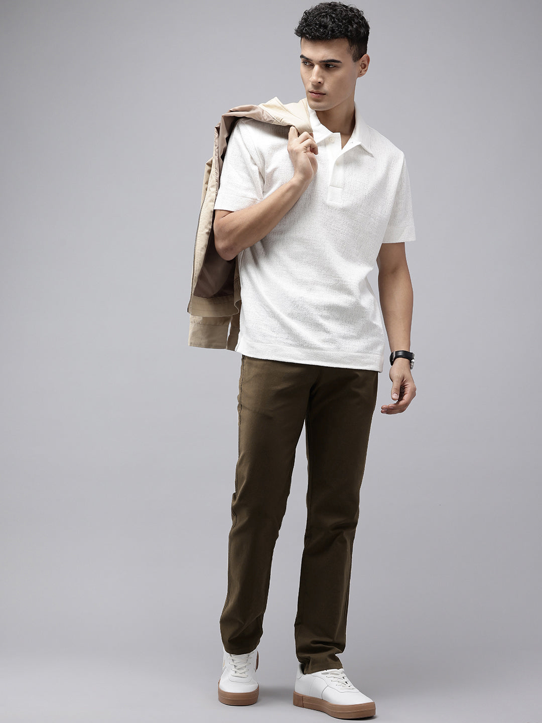 Mens Cotton Releaxd Fit Trouser