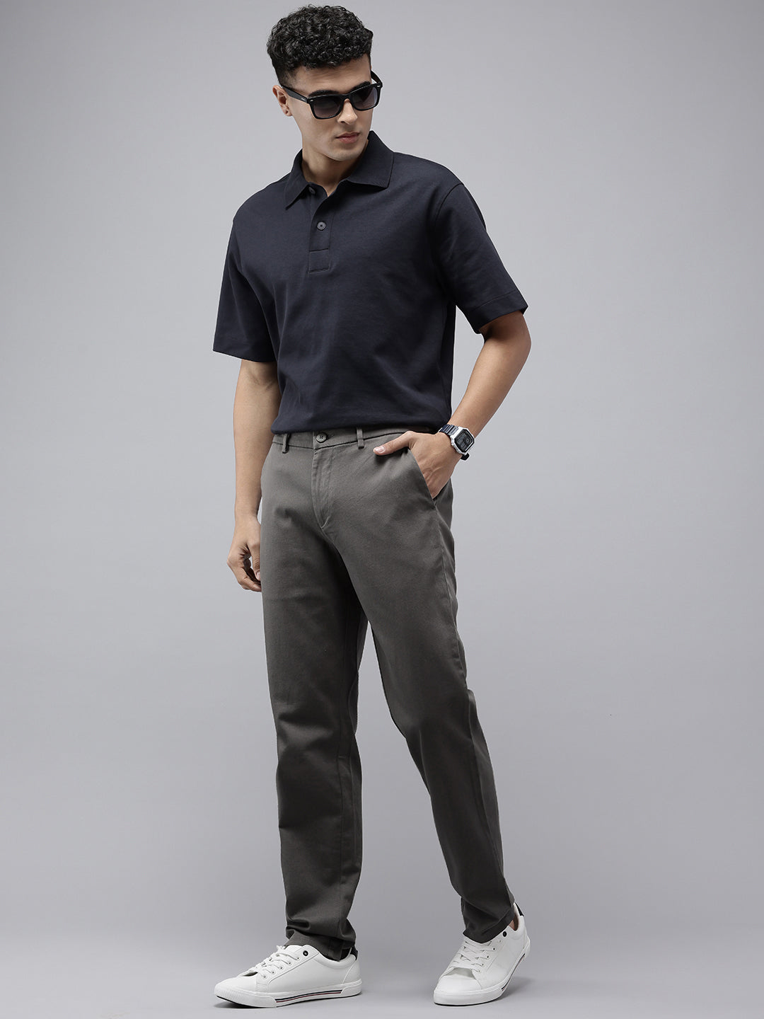 Men’s Cotton Relaxed Fit Trouser.