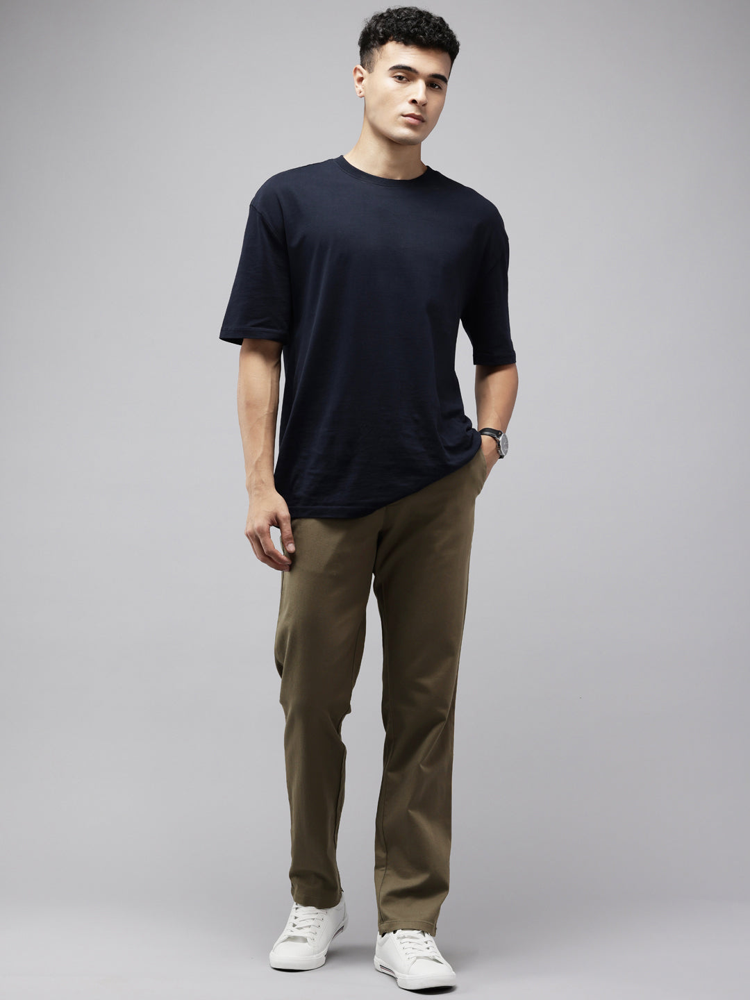 Men’s Cotton Relaxed Fit Trouser